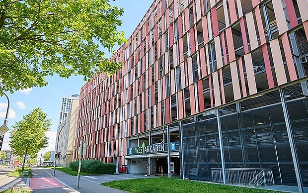 Westarkaden Freiburg, Parkhaus Westarkaden Freiburg, Parkhaus