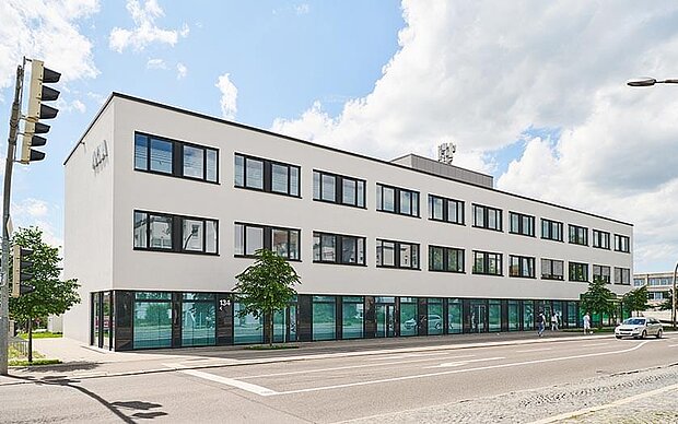 Logistikhalle und Bürogebäude in Stuttgart Logistikhalle und Bürogebäude in Stuttgart