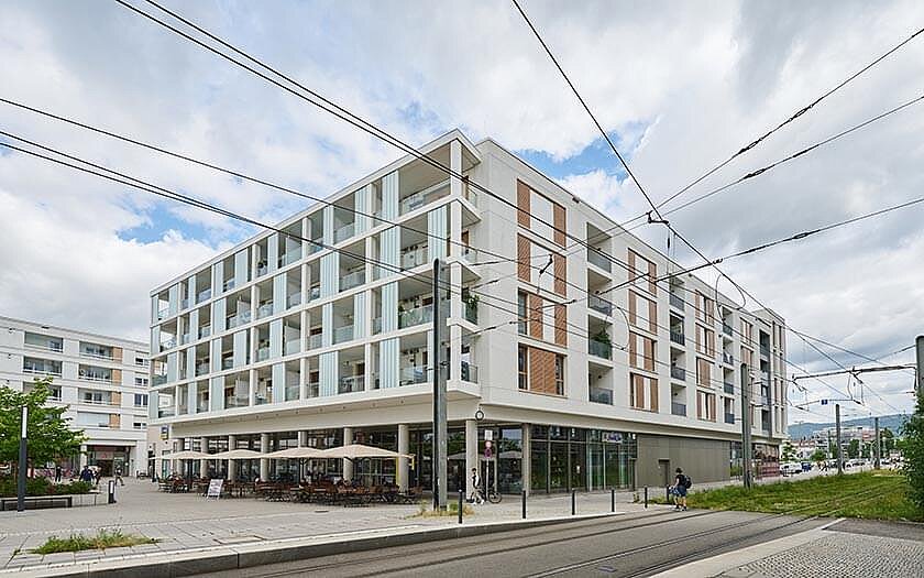 Gebäude der Westarkaden Heidelberg